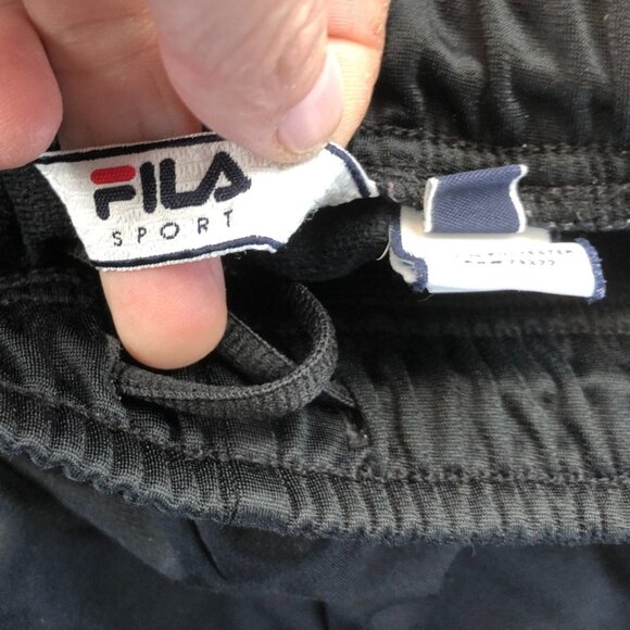 2 Fila Mens Sport Track Pants Large Lot Of Two Athletic Pull On Elastic Waist - Picture 2 of 16